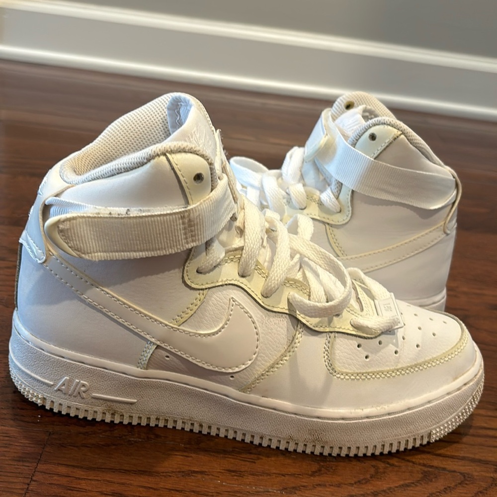 Nike Air Force 1 high used no box size 6Y
